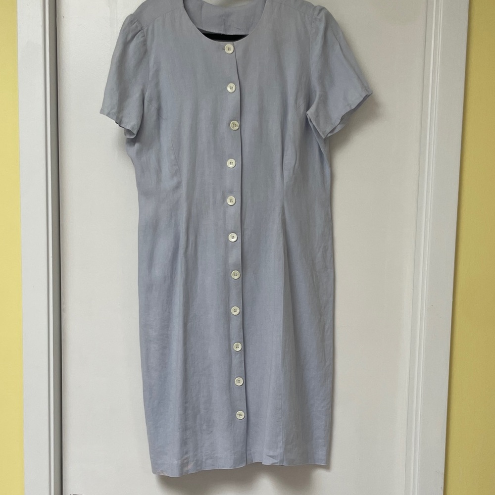 Handmade linen dress